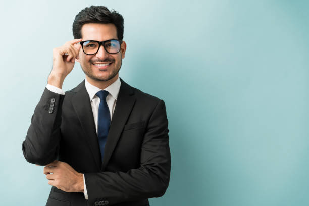 istock Attractive Male Entrepreneur Is In Studio 1201436738