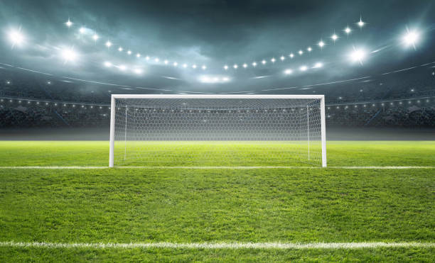 stadion piłkarski - penalty shot zdjęcia i obrazy z banku zdjęć