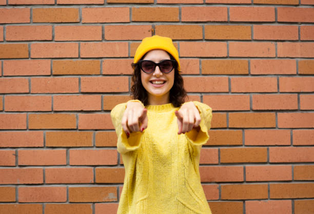 istock Happy cool girl 1201439918