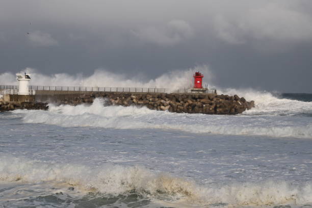 istock Lighthouse in Mugho port, Kangwondo 1201446513