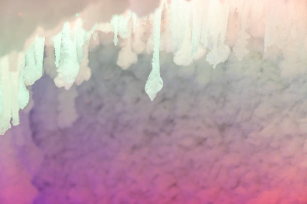 Wannian ice cave, Shanxi Province, China
