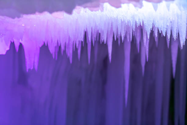 Wannian ice cave, Shanxi Province, China