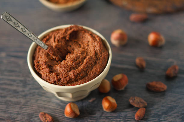 istock Vegan chocolate mousse made with chickpeas 1201466017