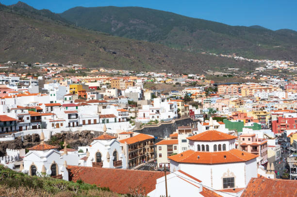 Candelaria, Tenerife, Spain - 27 December 2019, The charming town of Candelaria in Tenerife, Canary Island, Spain,