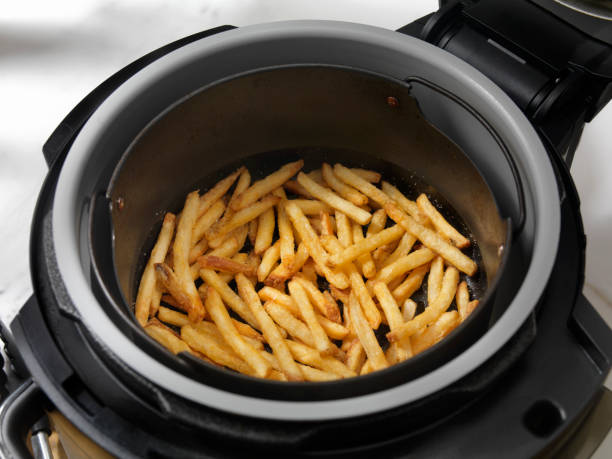 istock Air Fried, Crispy French Fries 1201473403