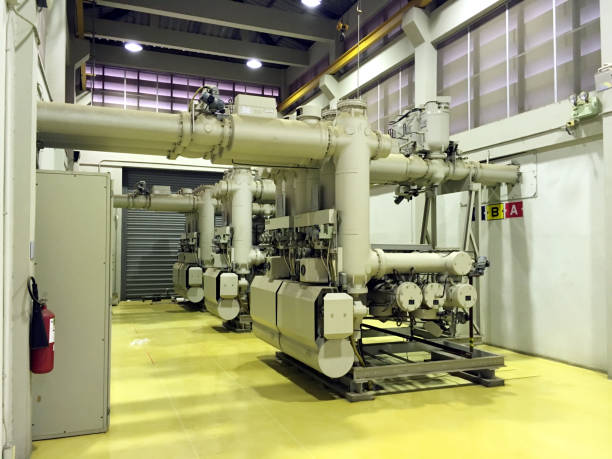 istock 115 kV Gas Insulated Switchgear (GIS) substation 1201473945