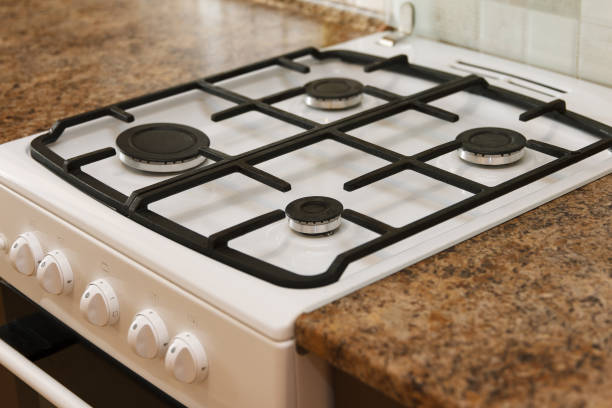 istock Surface of white goose plate in kitchen 1201481926