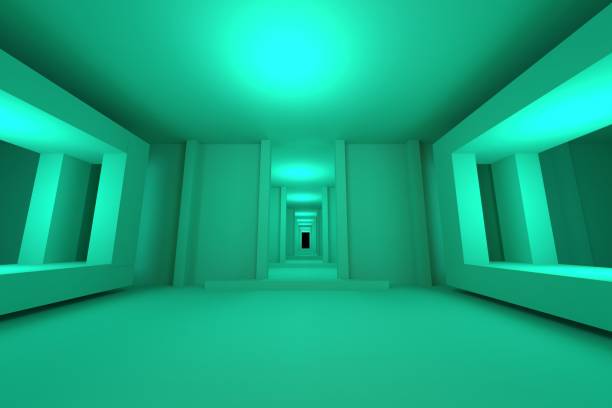 istock 3d rendering of backgrounds abstract. 3d illustration of simple Geometric 1201485941