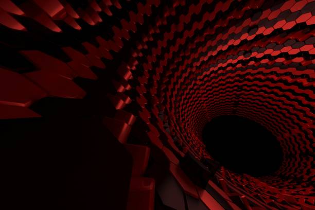 istock 3d rendering of backgrounds abstract. 3d illustration of simple Geometric 1201490047