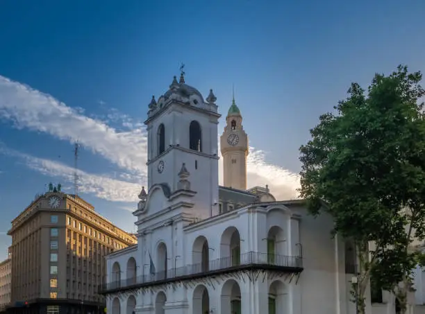 Photo of The historical colonial-era Cabildo (old city hall), Buenos Aires, Argentina