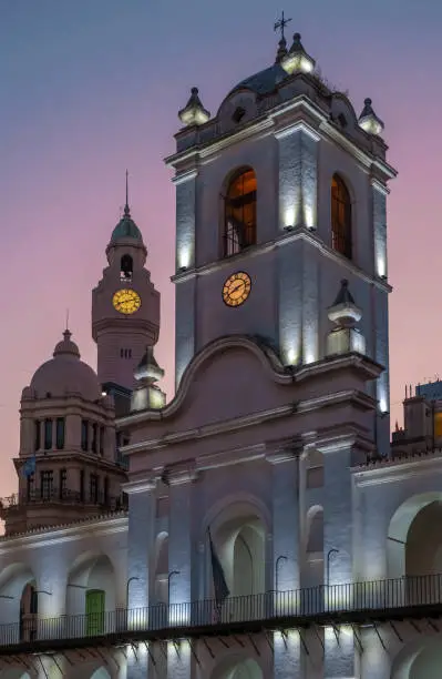 Photo of The historical colonial-era Cabildo (old city hall), Plaza de Mayo, Buenos Aires, Argentina