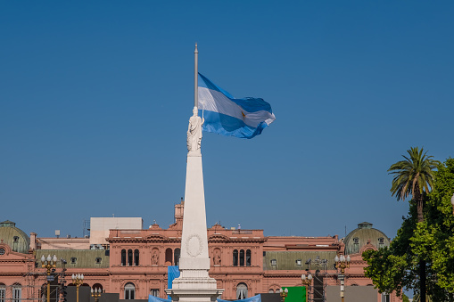 Casa Rosada, seat of the Argentinian president and executive power, Buneos Aires, Argentina