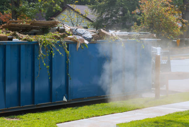 istock Blue large garbage containers trash recycling new construction ecology 1201505393