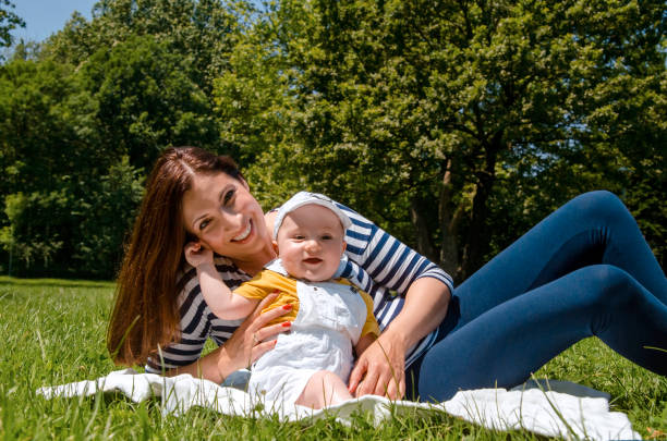 istock My Sunshine enjoy first Summer in Life 1201519695