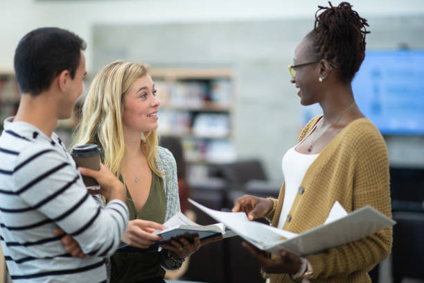istock Students Studying Together stock photo 1201530744