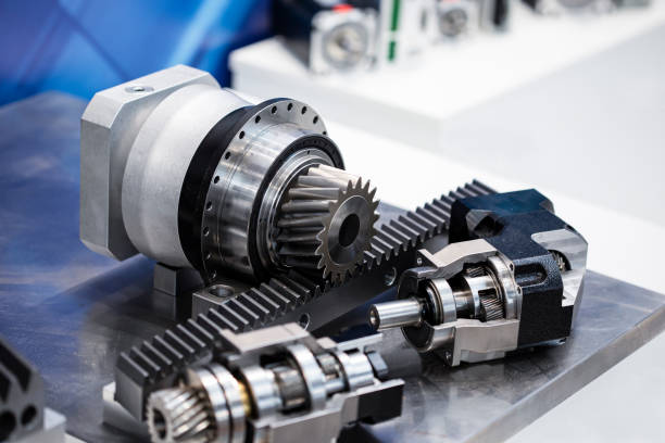 istock Parts for an automated machine. 1201531555