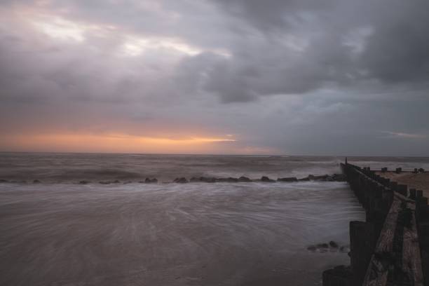 istock Sunrise at Folly Beach SC 1201533883