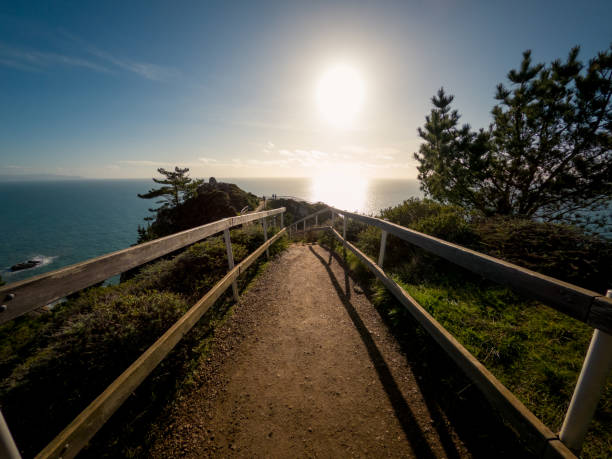 istock Footpath at Muir Beach overlook 1201541696