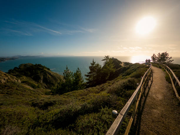 istock Footpath at Muir Beach overlook 1201541722