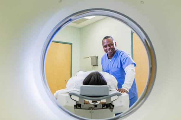 istock African-American woman getting a CT scan 1201541925