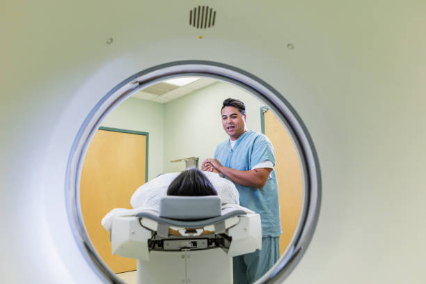 istock African-American woman getting a CT scan 1201541949