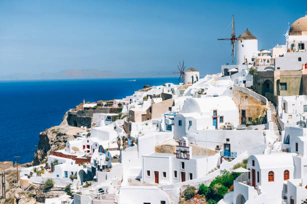 istock Oia Village View, Santorini Island, Greece 1201542101