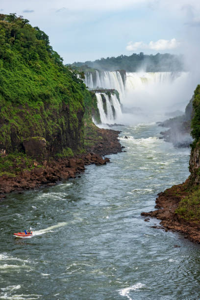 istock Boat tour at Iguazu Falls 1201548941