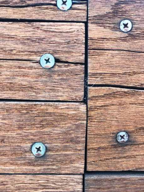 Closeup of wooden wall