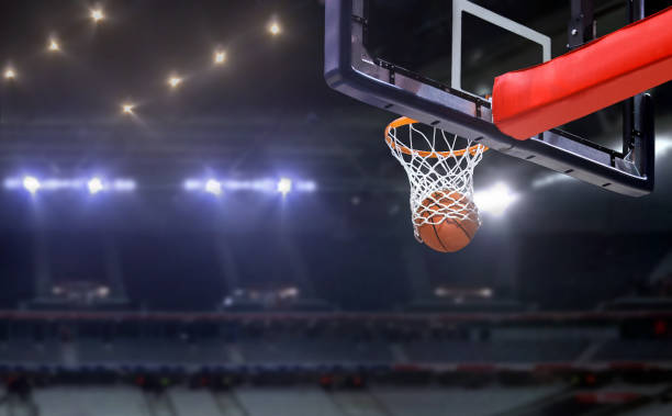 istock Basketball shot to the hoop 1201568173