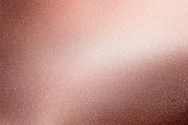 istock Rose gold foil metal sheet, abstract texture background 1201587423