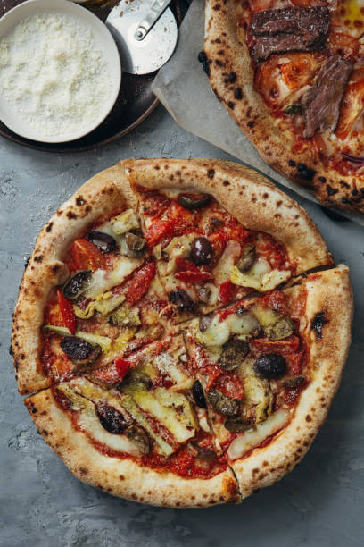 istock Homemade Italian Pizzas 1201587673