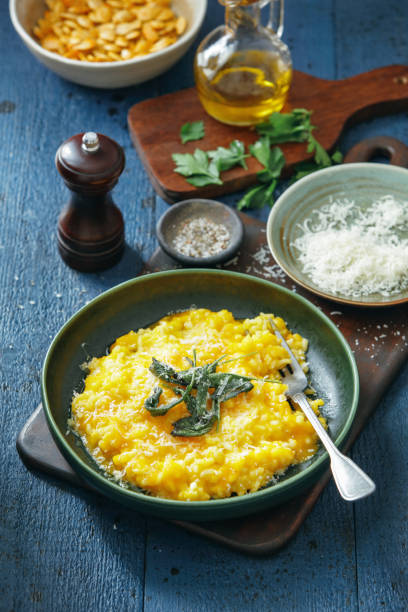 istock Creamy Baked Pumpkin Risotto 1201588340