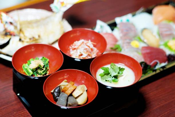 istock Japanese traditional baby celebration Okuizome 1201592307