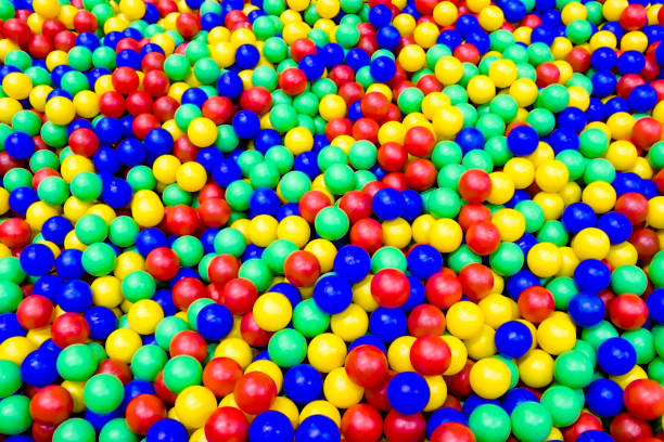 istock colorful plastic balls on children's playground 1201593228