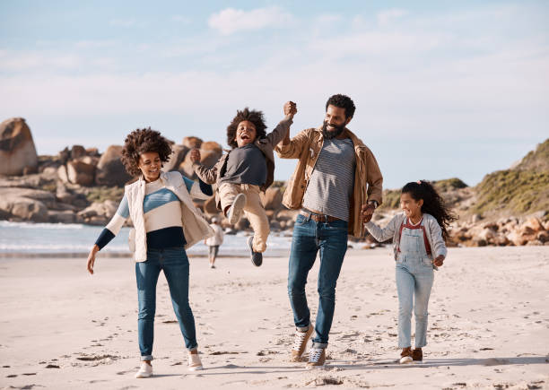 istock Hooray! It's our family holiday! 1201598721