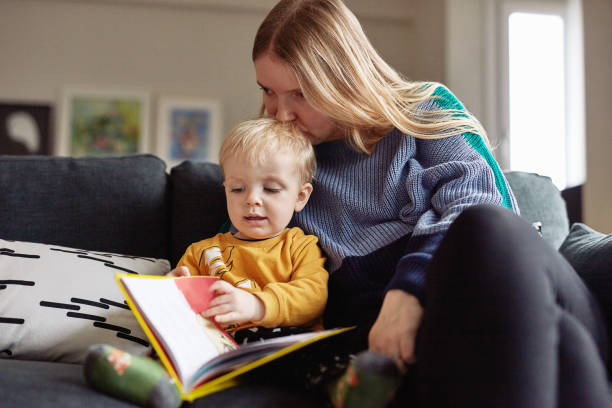 istock He's showing an early interest in books 1201605379