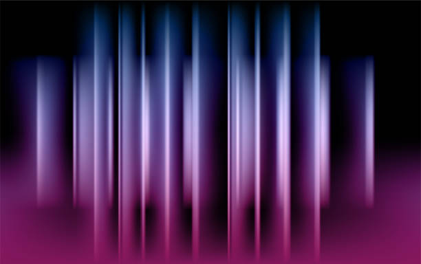 Blue and Pink Vector neon background. Blue and Pink Vector neon background. Horizontal composition with copy space. laserbeam stock illustrations