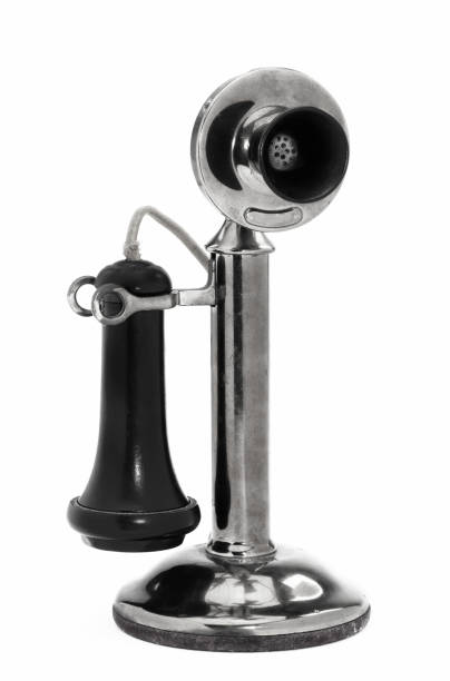istock Antique Candlestick Phone. 1201612213