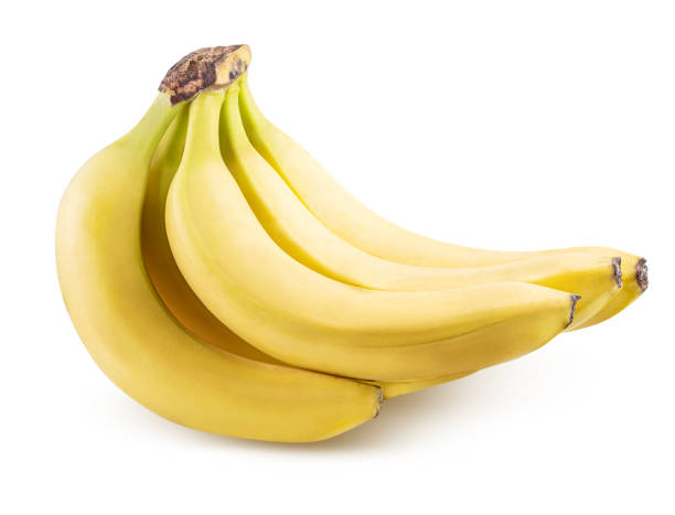 istock Banana isolated on white background. Clipping path 1201614827