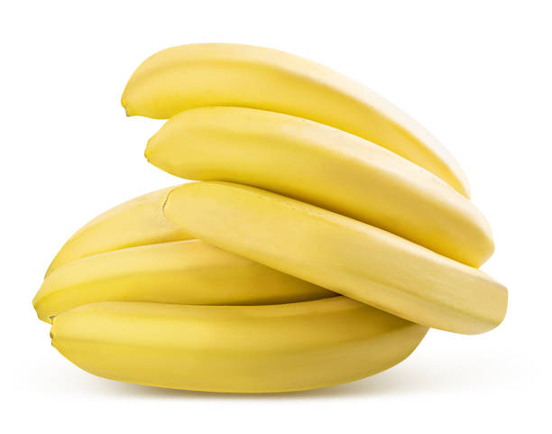 istock Banana isolated on white background. Clipping path 1201614836