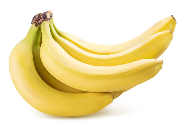 istock Banana isolated on white background. Clipping path 1201614842