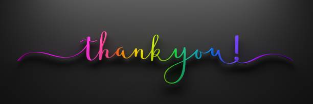 istock 3D render of THANK YOU! brush calligraphy 1201629917