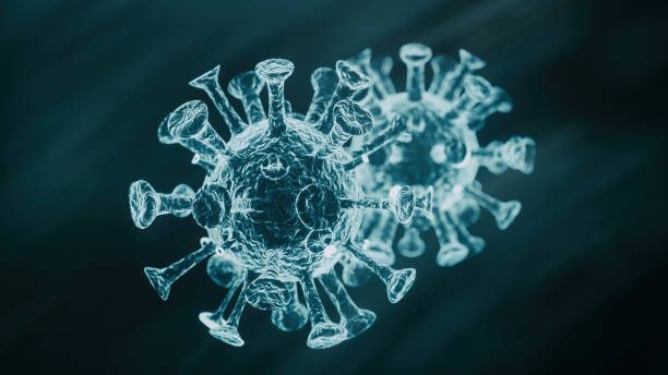 3d image of coronavirus stock photo