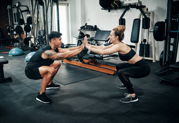 istock We raise our pain  threshold when working out together 1201640282
