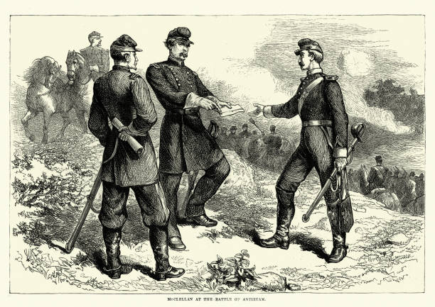 istock General McClellan at the Battle of Antietam, American Civil War 1201641231