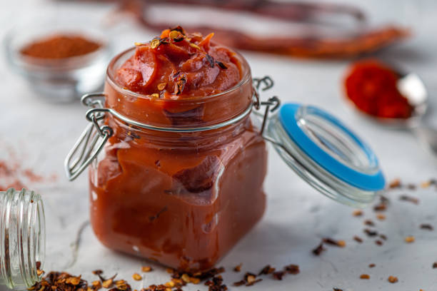 Traditional home made Korean red sause Gochujang