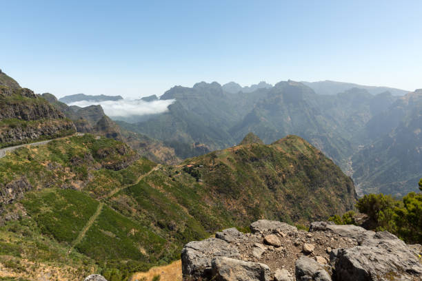 istock View the pass Boca da Encumeada in Madeira. Portugal 1201649211