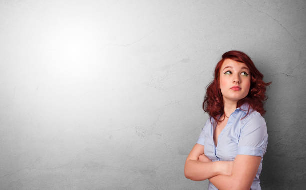 istock Business person standing with copy space 1201655051