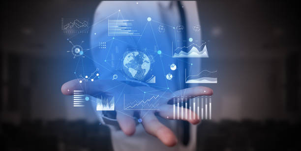 istock Hand holding charts in his hand 1201656639