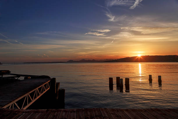 istock Sunset in Juan-les-Pins 1201657286